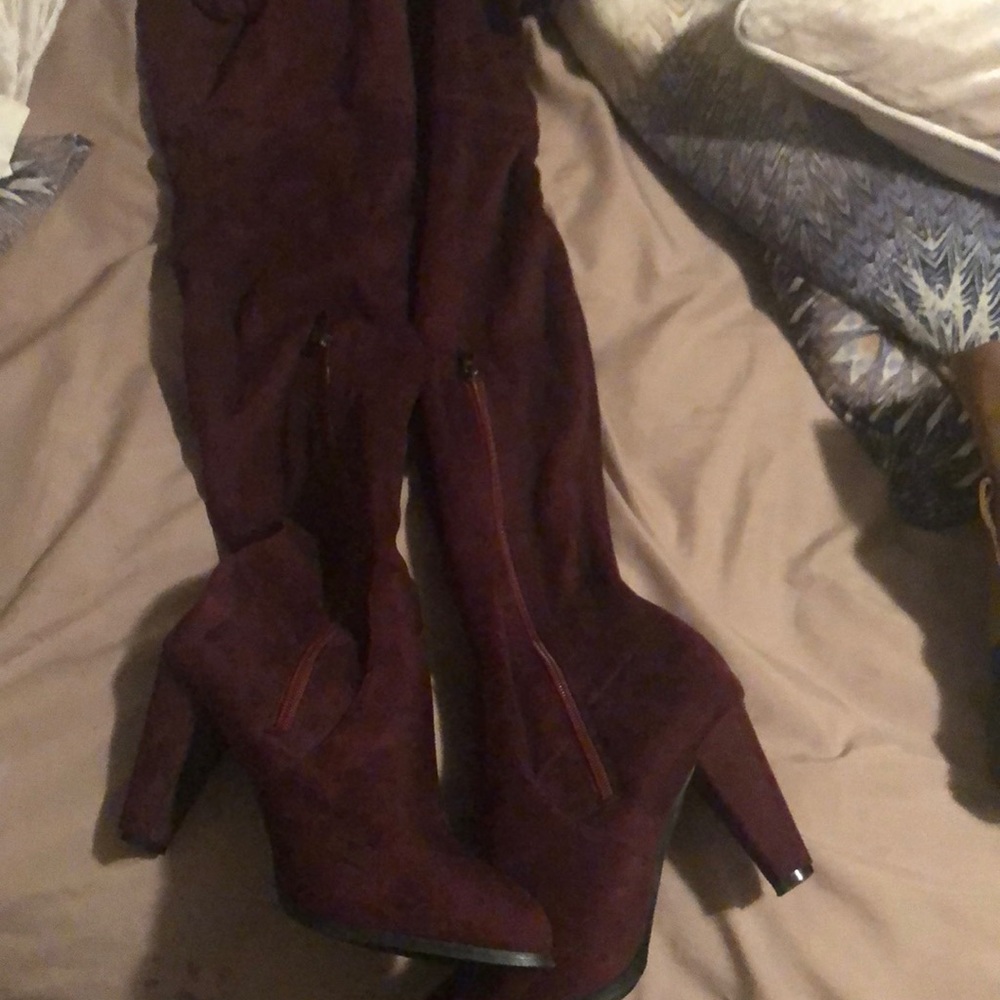 Knee high boots